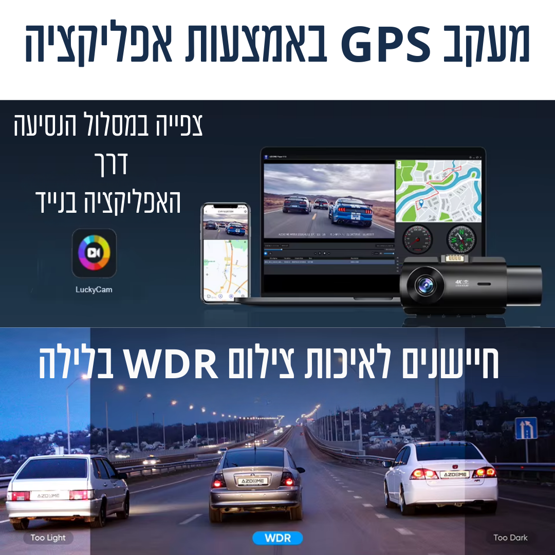 מצלמת דרך SAMART R3 PRO 